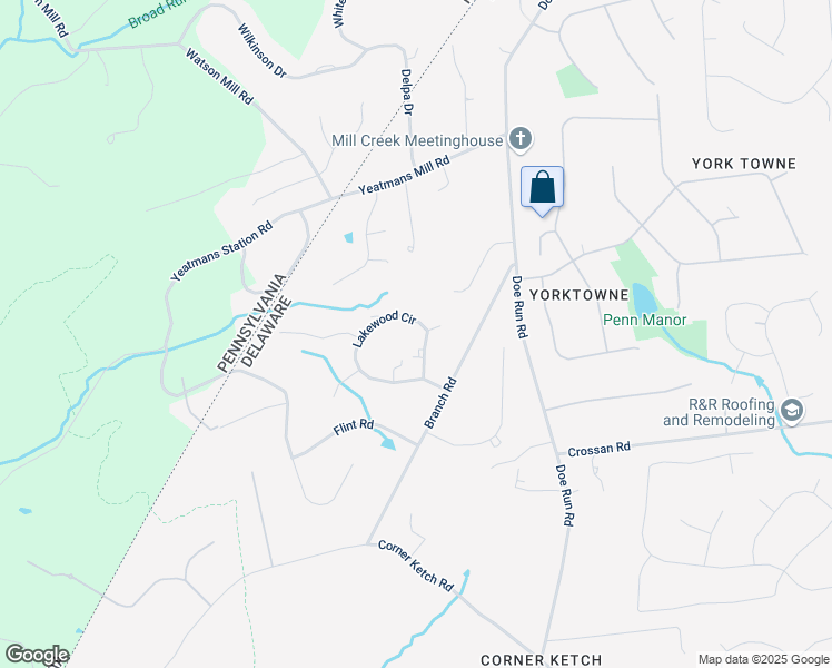 map of restaurants, bars, coffee shops, grocery stores, and more near 15 Lakewood Circle in Newark