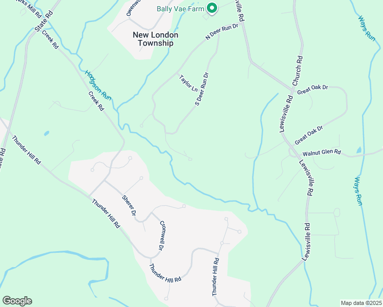 map of restaurants, bars, coffee shops, grocery stores, and more near 355 N Deer Run Dr in Lincoln University