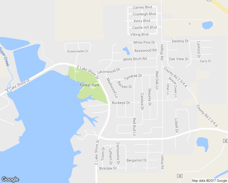 map of restaurants, bars, coffee shops, grocery stores, and more near 3113 Markwood Lane in Springfield
