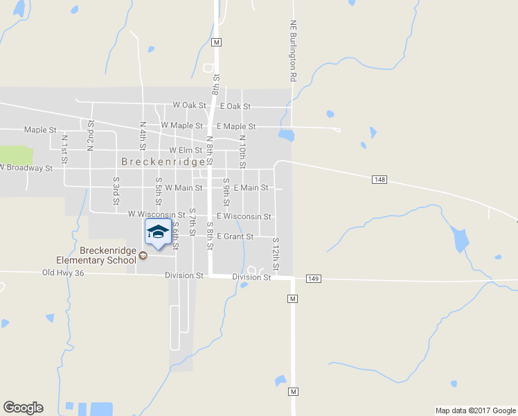 map of restaurants, bars, coffee shops, grocery stores, and more near 270 South 11th Street in Breckenridge