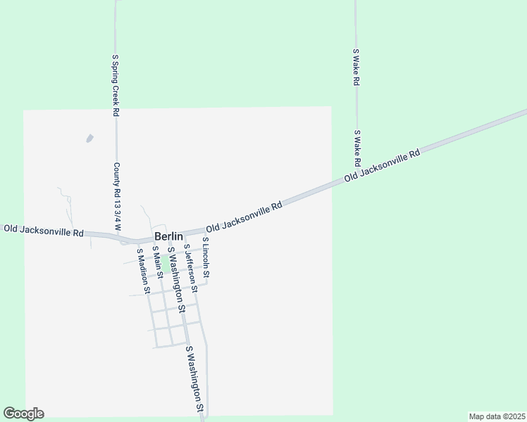 map of restaurants, bars, coffee shops, grocery stores, and more near 6133 Old Jacksonville Road in Berlin