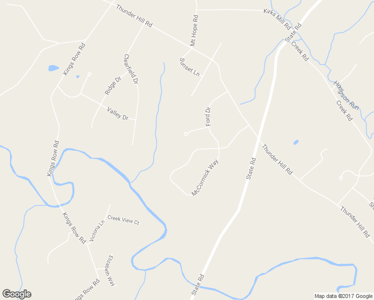 map of restaurants, bars, coffee shops, grocery stores, and more near 30 McCormick Way in Lincoln University