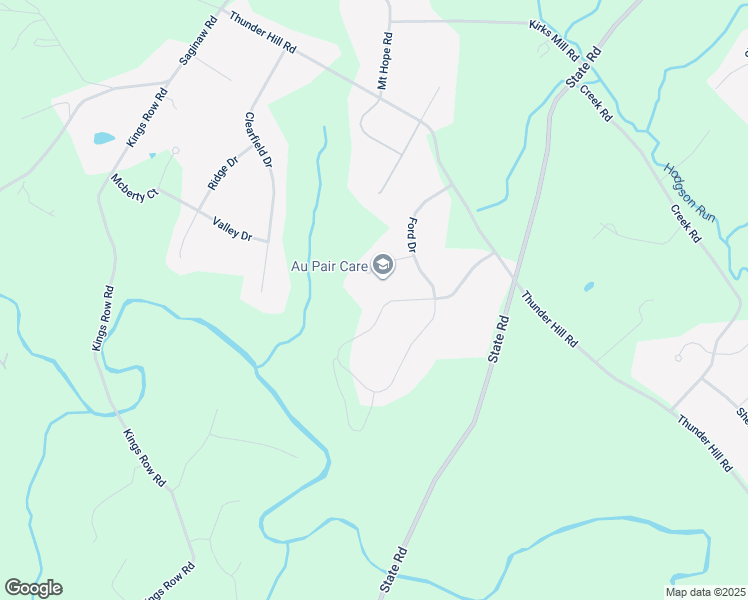 map of restaurants, bars, coffee shops, grocery stores, and more near 30 McCormick Way in Lincoln University