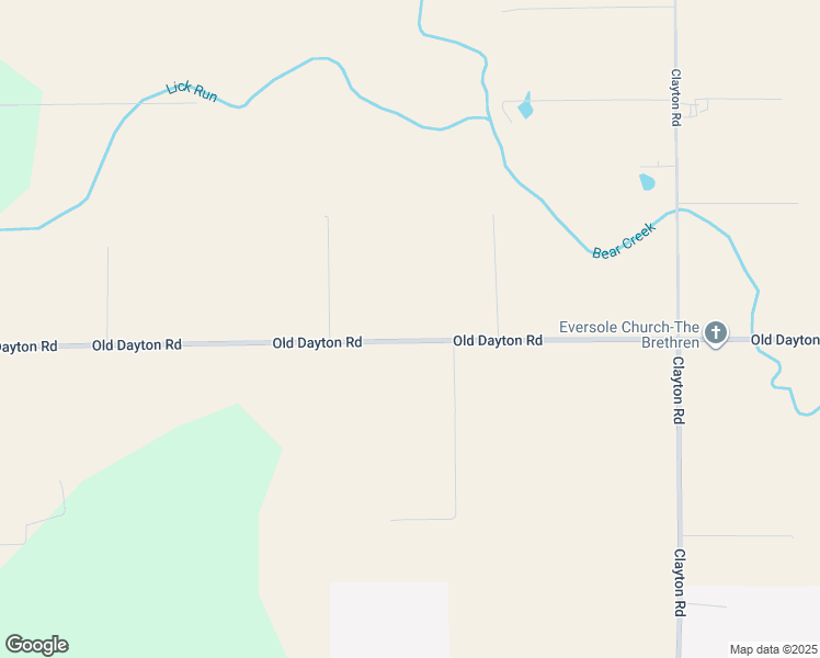 map of restaurants, bars, coffee shops, grocery stores, and more near 12031 Old Dayton Road in Brookville
