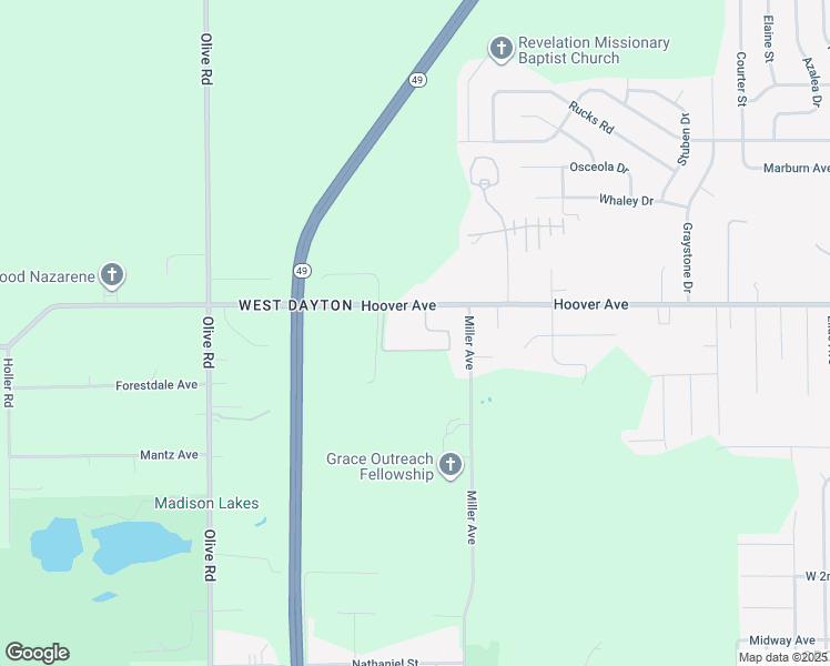 map of restaurants, bars, coffee shops, grocery stores, and more near 879 Summit Square Drive in Dayton