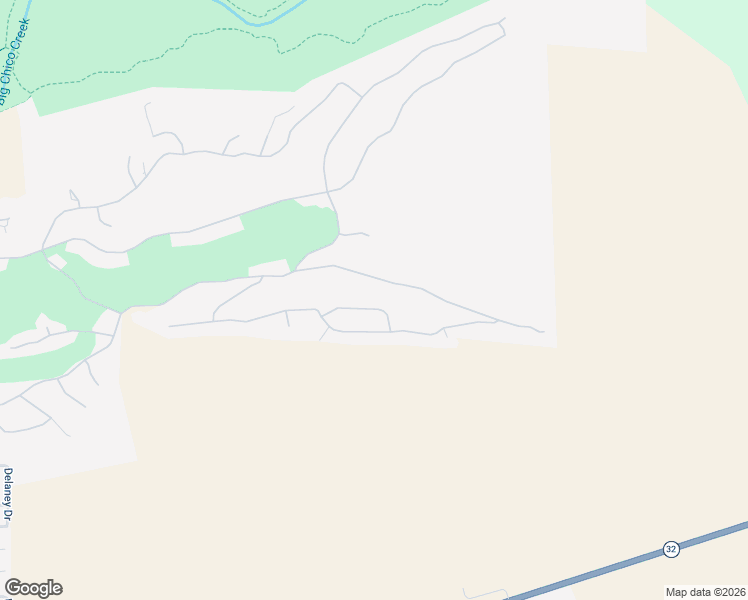 map of restaurants, bars, coffee shops, grocery stores, and more near 3268 Siena Ridge Loop in Chico