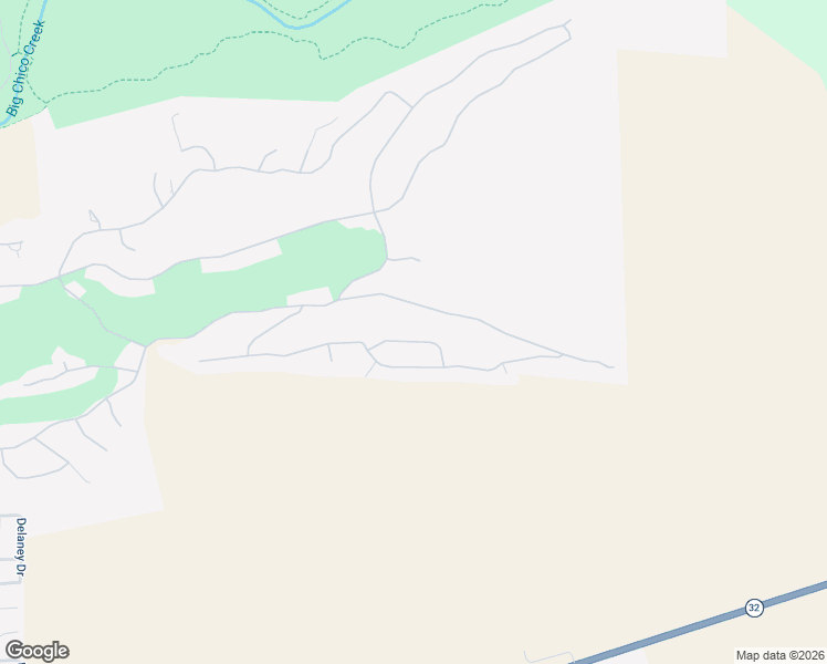 map of restaurants, bars, coffee shops, grocery stores, and more near 3268 Siena Ridge Loop in Chico