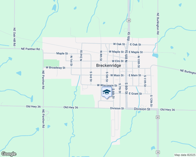 map of restaurants, bars, coffee shops, grocery stores, and more near 260 South 4th Street in Breckenridge
