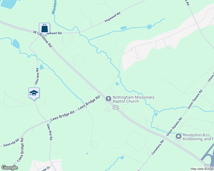 map of restaurants, bars, coffee shops, grocery stores, and more near 190 Lees Bridge Road in Nottingham