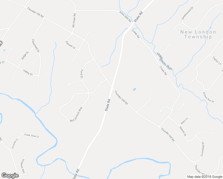 map of restaurants, bars, coffee shops, grocery stores, and more near 1275 State Road in Lincoln University