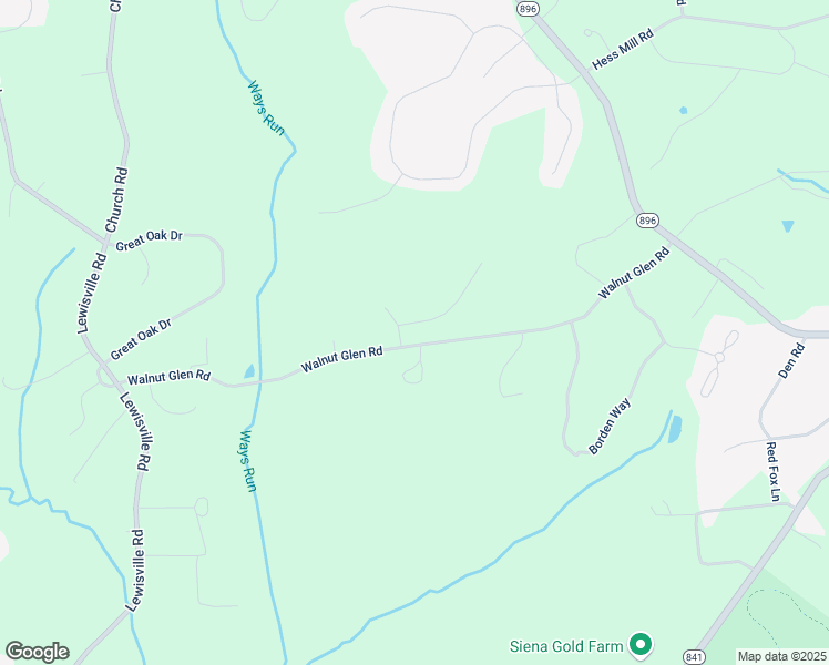 map of restaurants, bars, coffee shops, grocery stores, and more near 201 Walnut Glen Road in Lincoln University