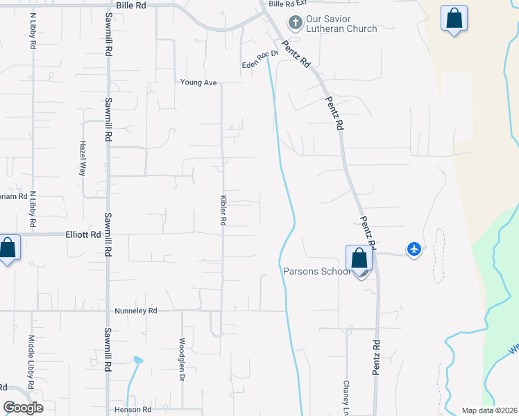 map of restaurants, bars, coffee shops, grocery stores, and more near Boeta Court in Paradise