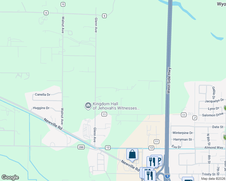 map of restaurants, bars, coffee shops, grocery stores, and more near 6355 Stoneridge Drive in Orland