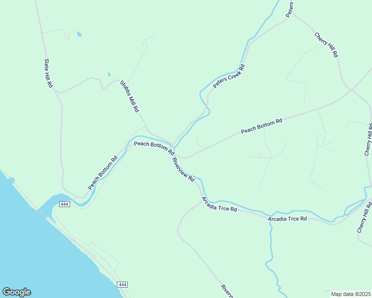 map of restaurants, bars, coffee shops, grocery stores, and more near 342 Peach Bottom Road in Peach Bottom