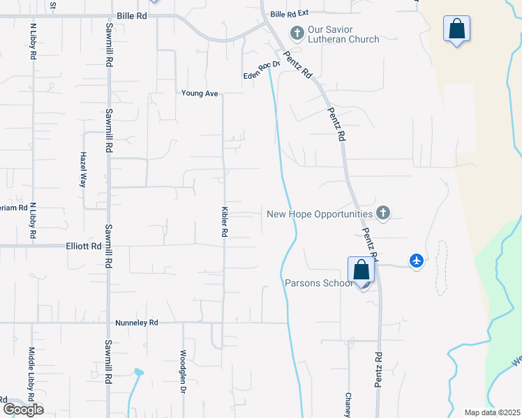 map of restaurants, bars, coffee shops, grocery stores, and more near Boeta Court in Paradise