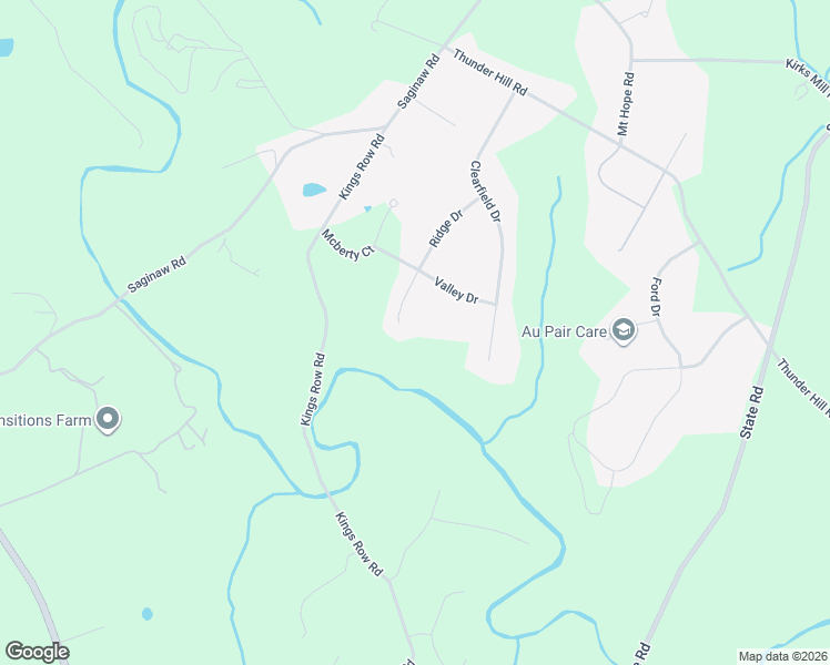 map of restaurants, bars, coffee shops, grocery stores, and more near 522 Ridge Drive in Lincoln University