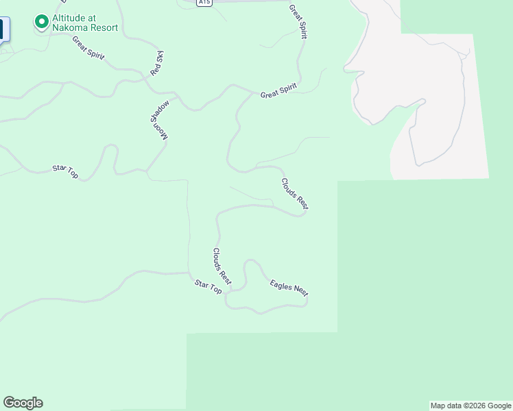 map of restaurants, bars, coffee shops, grocery stores, and more near Clouds Rest in Portola