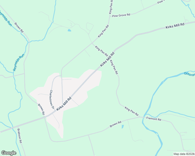 map of restaurants, bars, coffee shops, grocery stores, and more near 243 Kirks Mill Road in Lancaster County