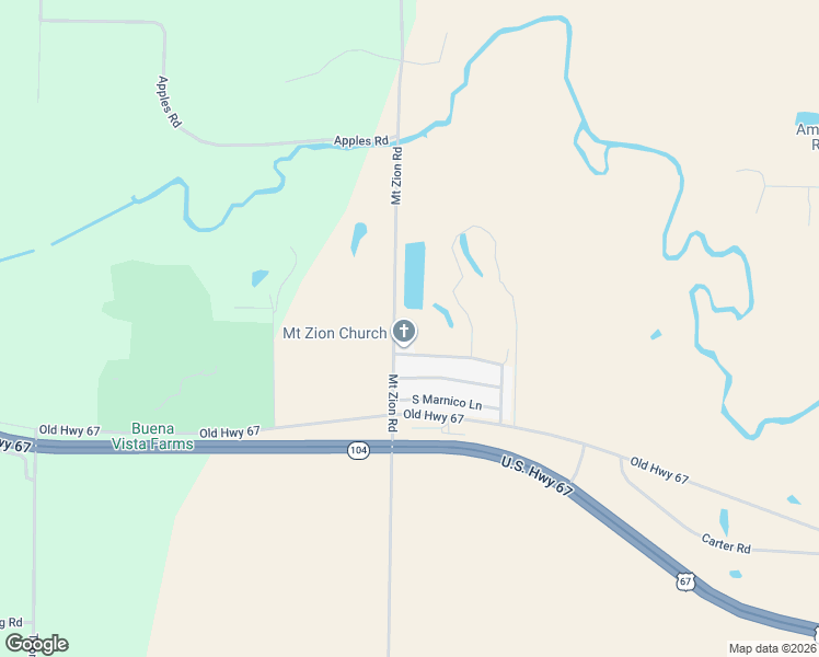 map of restaurants, bars, coffee shops, grocery stores, and more near 1624-1692 Mount Zion Road in Jacksonville