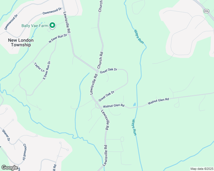 map of restaurants, bars, coffee shops, grocery stores, and more near 8 Thistle Down Lane in Lincoln University