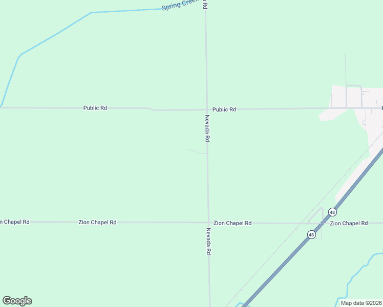 map of restaurants, bars, coffee shops, grocery stores, and more near 6121 Nevada Road in Blue Mound