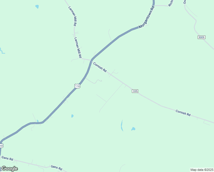 map of restaurants, bars, coffee shops, grocery stores, and more near 322 Cornish Road in Lake Lynn
