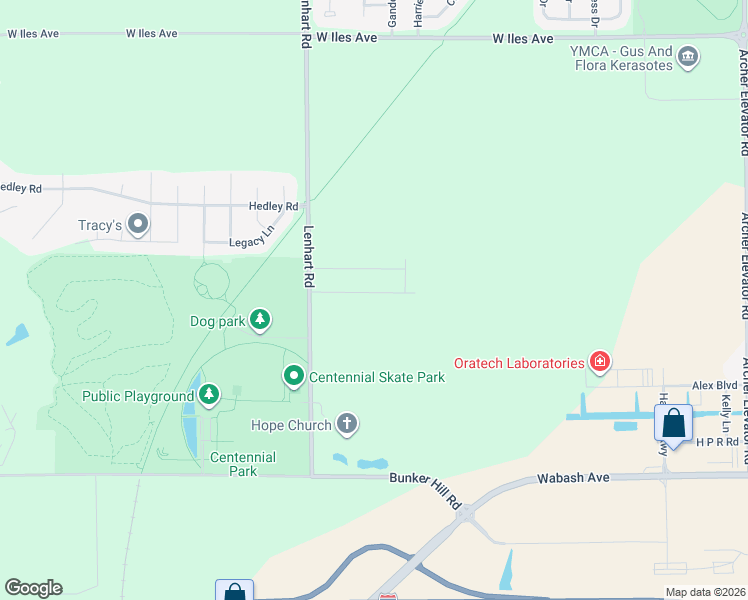 map of restaurants, bars, coffee shops, grocery stores, and more near 2532-2746 Lenhart Road in New Berlin