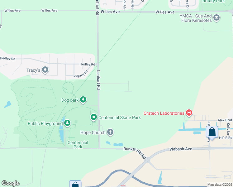 map of restaurants, bars, coffee shops, grocery stores, and more near 2532-2746 Lenhart Road in New Berlin