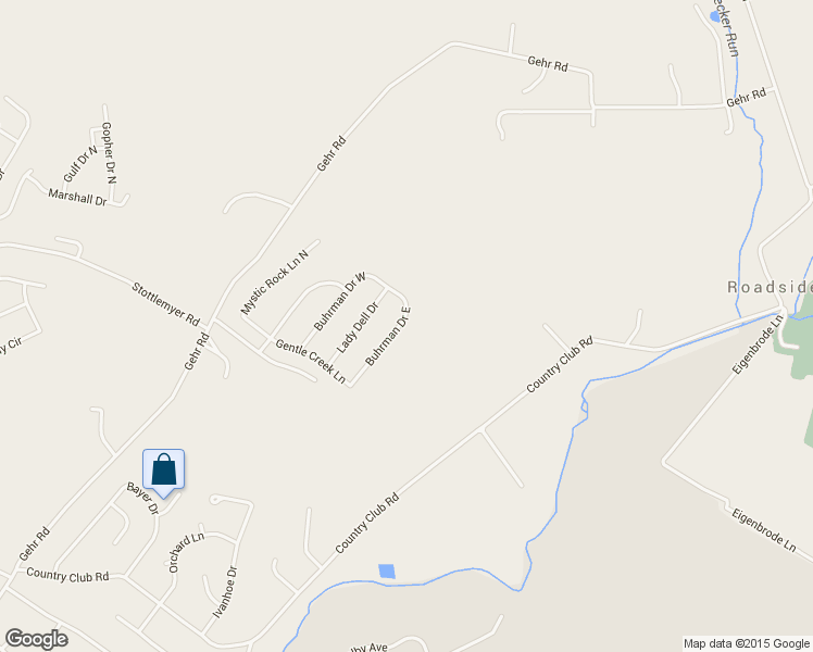 map of restaurants, bars, coffee shops, grocery stores, and more near 11415 Buhrman Drive East in Waynesboro