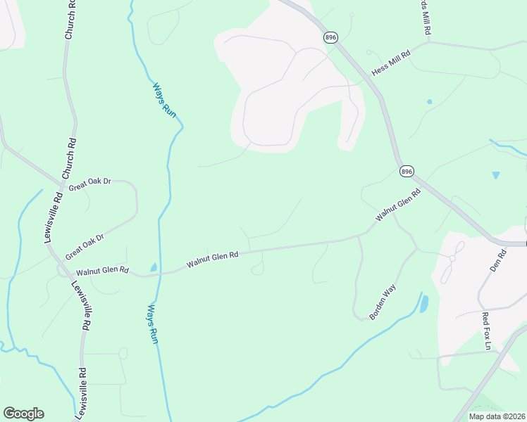 map of restaurants, bars, coffee shops, grocery stores, and more near 230 Walnut Glen Road in Lincoln University