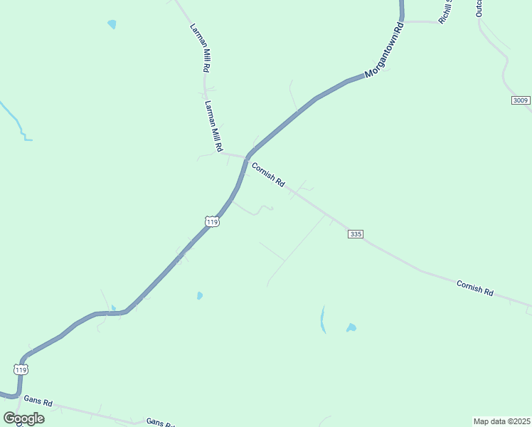 map of restaurants, bars, coffee shops, grocery stores, and more near 322 Cornish Rd in Lake Lynn