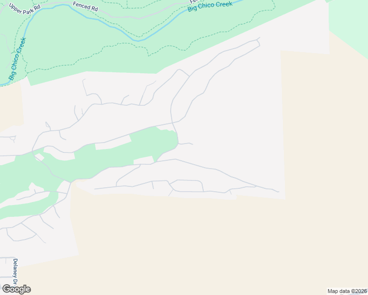 map of restaurants, bars, coffee shops, grocery stores, and more near 3463 Brook Valley Commons in Chico