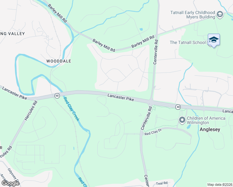 map of restaurants, bars, coffee shops, grocery stores, and more near 93 Hampton Way in Wilmington