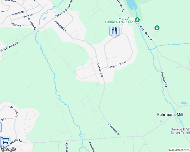 map of restaurants, bars, coffee shops, grocery stores, and more near 194 Homestead Drive in Hanover