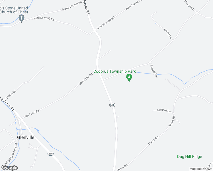 map of restaurants, bars, coffee shops, grocery stores, and more near 3705 Jefferson Road in Glen Rock