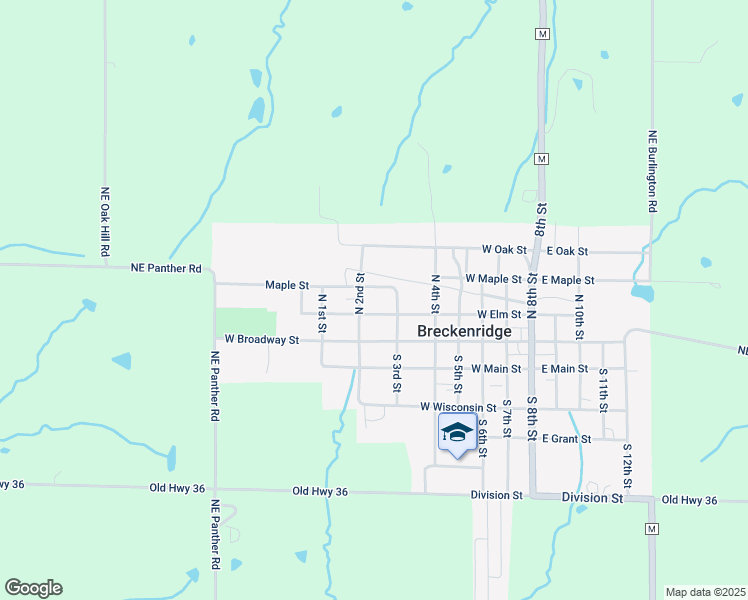 map of restaurants, bars, coffee shops, grocery stores, and more near 251 North 2nd Street in Breckenridge