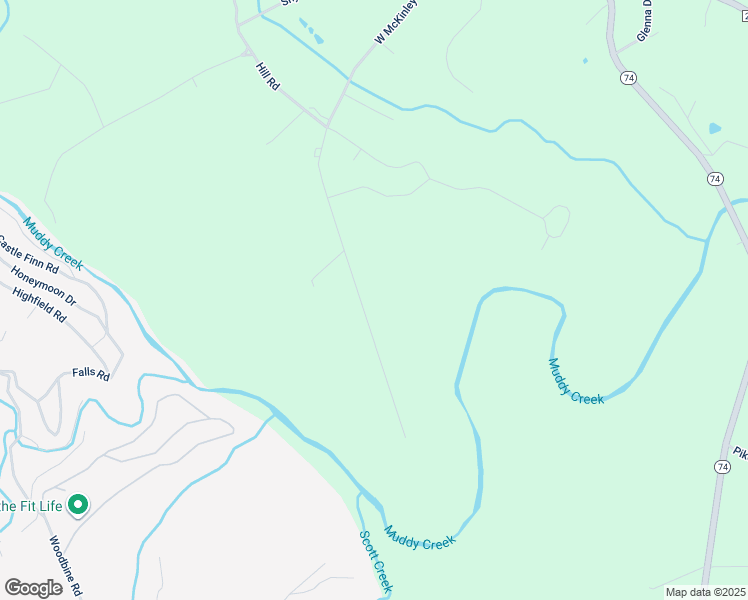 map of restaurants, bars, coffee shops, grocery stores, and more near 227 West McKinley Road in Delta