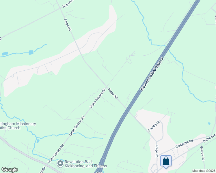 map of restaurants, bars, coffee shops, grocery stores, and more near 255 Union Square Road in Oxford