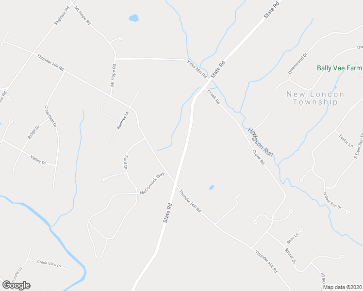 map of restaurants, bars, coffee shops, grocery stores, and more near 1270 State Road in Lincoln University
