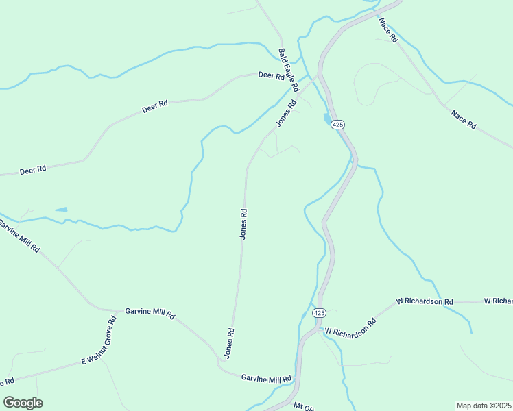 map of restaurants, bars, coffee shops, grocery stores, and more near 295 Jones Rd in Fawn Grove