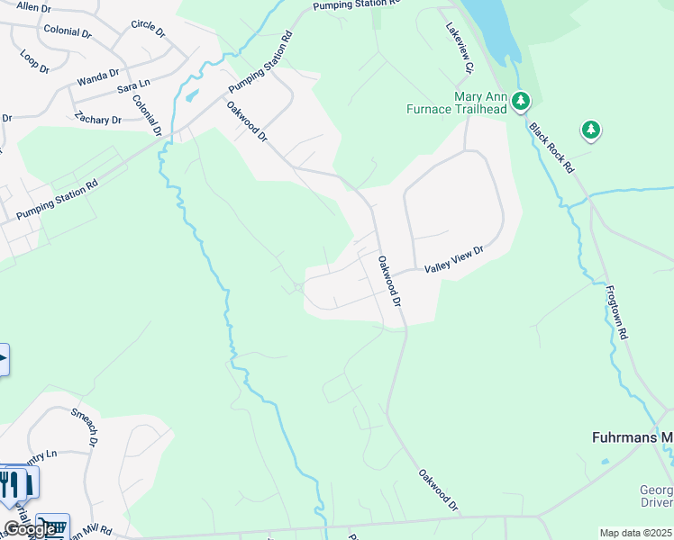 map of restaurants, bars, coffee shops, grocery stores, and more near 68 Ayrshire Drive in Hanover