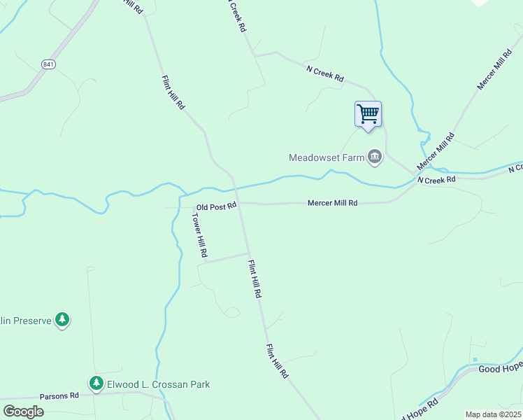 map of restaurants, bars, coffee shops, grocery stores, and more near 372 Mercer Mill Road in Landenberg