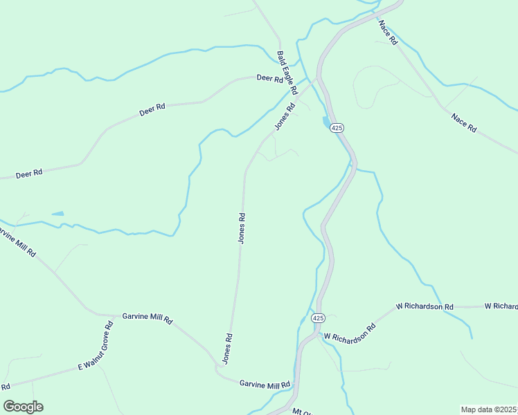 map of restaurants, bars, coffee shops, grocery stores, and more near 295 Jones Rd in Fawn Grove