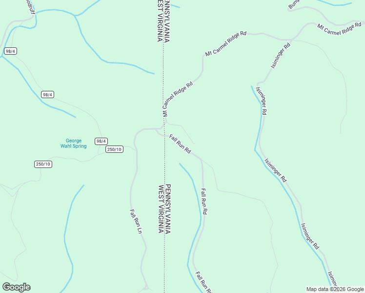 map of restaurants, bars, coffee shops, grocery stores, and more near Fall Run Road in Aleppo