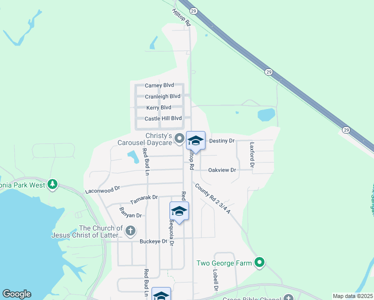 map of restaurants, bars, coffee shops, grocery stores, and more near in Springfield
