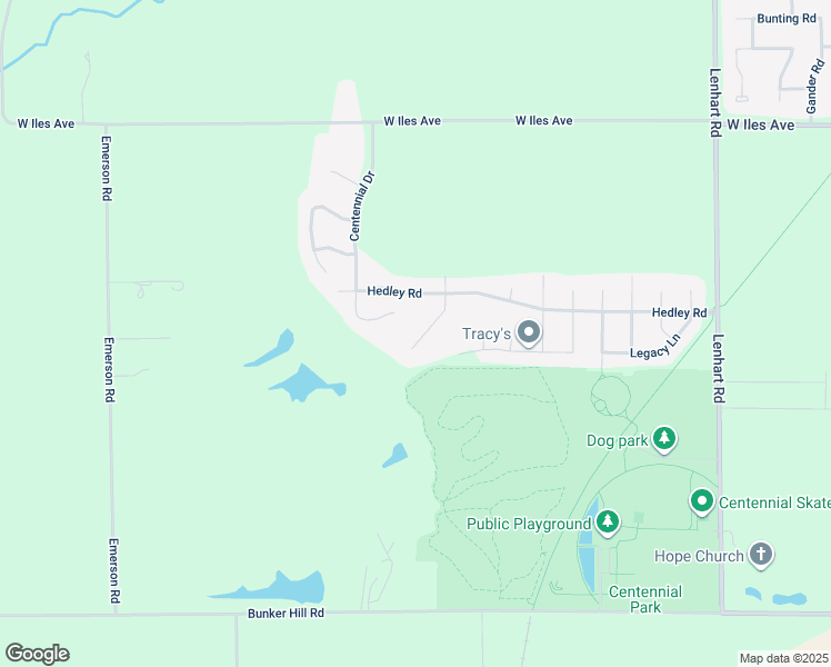 map of restaurants, bars, coffee shops, grocery stores, and more near 2817 Pat Tillman Drive in Springfield