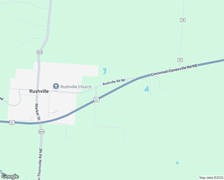 map of restaurants, bars, coffee shops, grocery stores, and more near in West Rushville