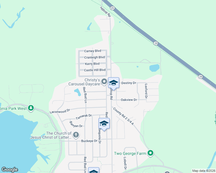 map of restaurants, bars, coffee shops, grocery stores, and more near in Springfield