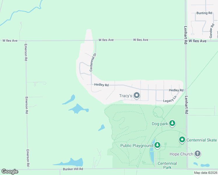 map of restaurants, bars, coffee shops, grocery stores, and more near 2817 Pat Tillman Drive in Springfield