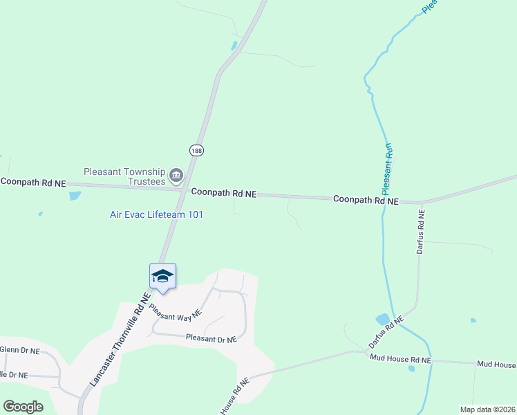 map of restaurants, bars, coffee shops, grocery stores, and more near 2991 Coonpath Road Northeast in Lancaster